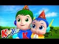 С днем рождения + Еще! | детские песни | KiiYii | мультфильмы для детей