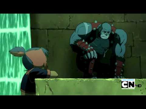 Panthro, the BLACK thundercat on the new series, CANT SWIM!!!