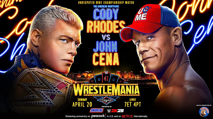 Cody Rhodes vs. John Cena | Undisputed WWE Title Match: WrestleMania 41 hype package