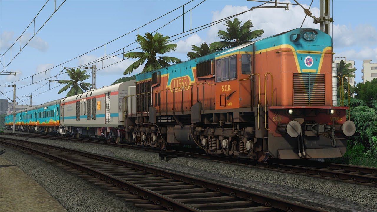 Journey with Diesel Loco | 22705 Jammu Tawi HUMSAFAR EXP | Railworks TS 