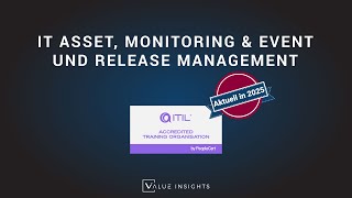 ITIL® 4 Foundation Exam Prep | IT Asset, Monitoring & Event, and Release Management