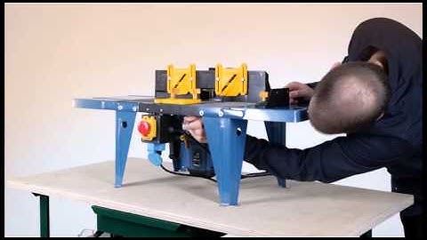 ALDI Workzone Router demo