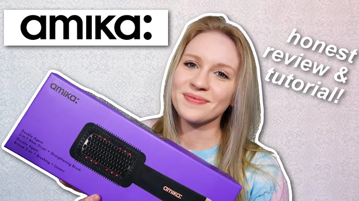 TESTING THE NEW AMIKA DOUBLE AGENT BLOWDRYER // honest review & tutorial!