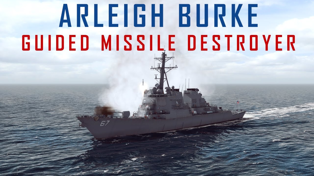 Arleigh Burke Class DDG VS Russian Task Force || Cold Waters Surface Combat
