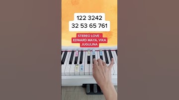 Thumbnail of Stereo Love - Edward Maya, Vika Jugulina (Piano Tutorial) #stereolove #edwardmaya #pianoshorts