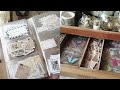 how i organize stationery • stickers & ephemera storage ideas [craft vlog]