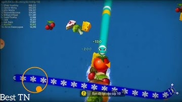 Wormszone.io - Vùng đất giun.io , rắn phàm ăn 1 phút tranh top quá dễ dàng