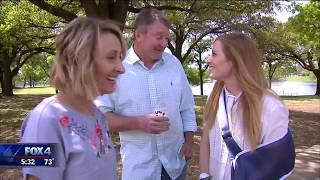 Dallas runner who collapsed during race saved by stranger