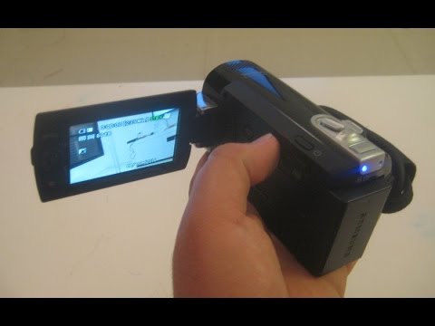 סרטון הדרכה: מצלמת וידאו סמסונג - Samsung SMX F40