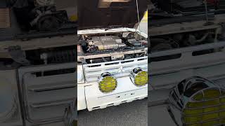 1999 Mitsubishi Pajero Wide Exceed - Bring a Trailer - Engine Bay Walk Around