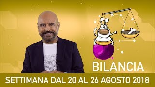 BILANCIA: l’oroscopo di Capitani | Settimana 20 - 26 Agosto