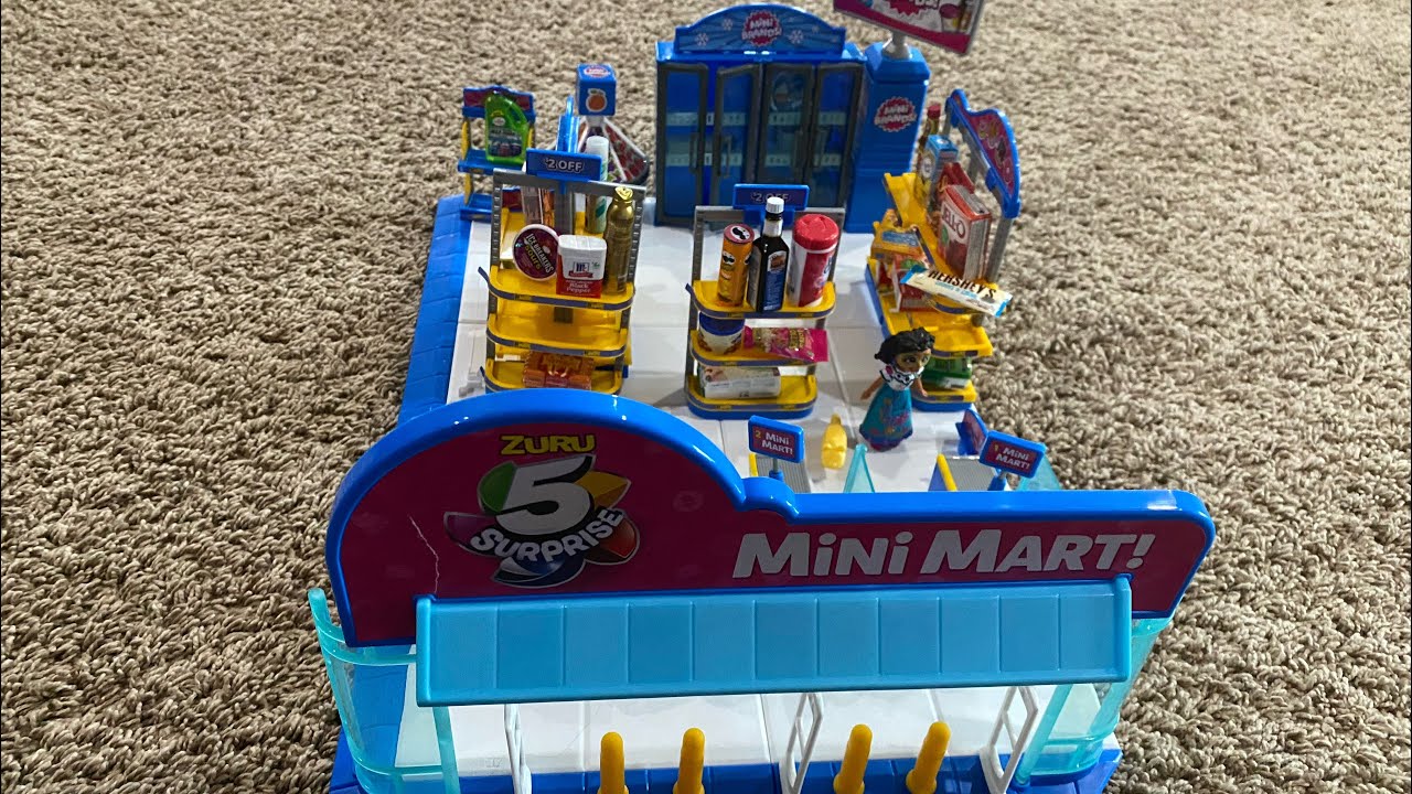 Mini Brands Mini Mart Pretend Play with Horses YouTube