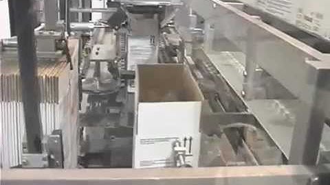 Massman Automation Top Load Case Packer for Jugs (with tape sealer).mov