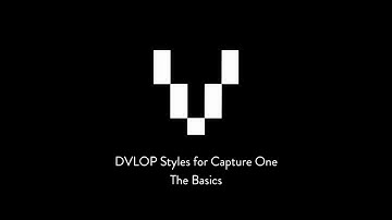 DVLOP Styles for Capture One - The Basics
