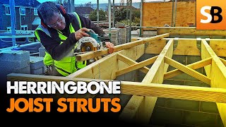 How To Fit Herringbone Joist Struts Like a Pro