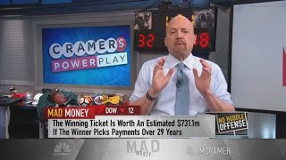 Jim Cramer: Here's how I would invest Powerball lottery winnings