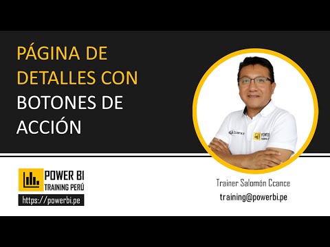 Cómo agregar botones de navegación en Power BI para visualizaciones detalladas - Video