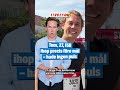 Tom, 27, föll ihop precis före mål på Stockholm Marathon – hade ingen puls