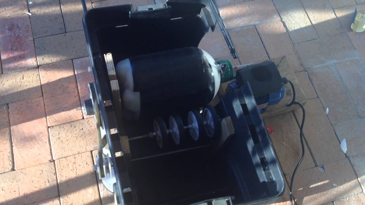 Homemade Ball Mill YouTube