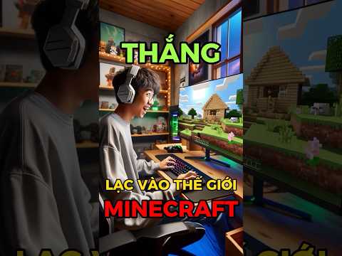 Thắng lạc vào thế giới Minecraft #ai #chatgpt #chatgpt4 #funny #minecraft #cauchuyen #hàihước