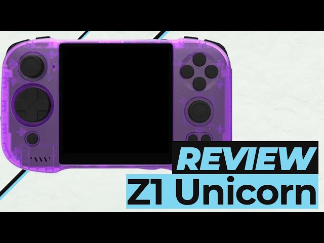 Z Pocket Game A1 Unicorn Review - The 1:1 Retro Android Gaming