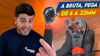 Até que enfim INVENTARAM uma CHAVE CATRACA REGULÁVEL!!! 🔧