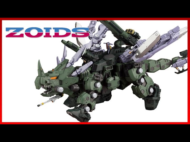 ZOIDS Green Horn AB 1/72 Plastic Model Kit / KOTOBUKIYA - YouTube