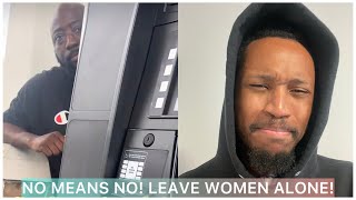 WOMEN CAN'T EVEN PUMP GAS WITHOUT A DUSTY MAN BOTHERING THEM! NO MEANS NO!