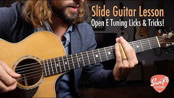 Open E Tuning Rhythm & Slide Guitar Lesson | Chords, Shuffles & Licks!