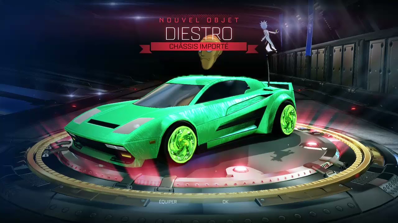 OMG😱!!! je gagne la diestro sur rocket league