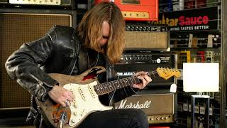 Paul Audia plays Fender Stratocaster Custom Shop Rory Gallagher Signature