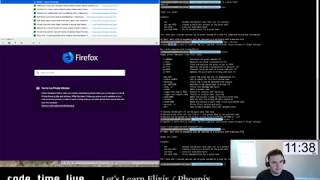 CodeTimeLive - Let's Code - Getting Started with Elixir/Phoenix