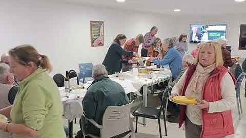 Magosto popular en Videferre en el centro social arreglado inauguración 