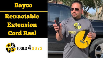 Bayco - Retractable Extension Cord Reel
