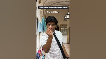 Types of students before an exam | Manish Kharage #shorts