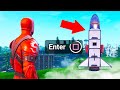 BUILDING a ROCKET In FORTNITE! (Creative Mode)