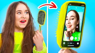 видео: КАК ТАЙКОМ ПРОНЕСТИ ТЕЛЕФОН В ШКОЛУ || Простые поделки и лайфхаки от 123 GO Like! картинка: КАК ТАЙКОМ ПРОНЕСТИ ТЕЛЕФОН В ШКОЛУ || Простые поделки и лайфхаки от 123 GO Like!