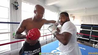 Adrien Broner training with legendary Zab Judah!!