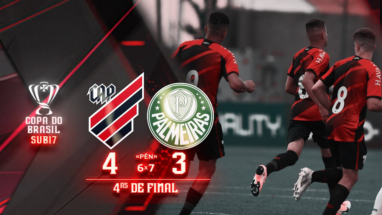 Futebol Athletico Paranaense vs Palmeiras Semifinal da Copa