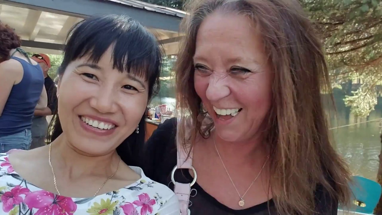 ăn tiệc nướng ngoài trời, ghé thăm nhà anh chồng p 3