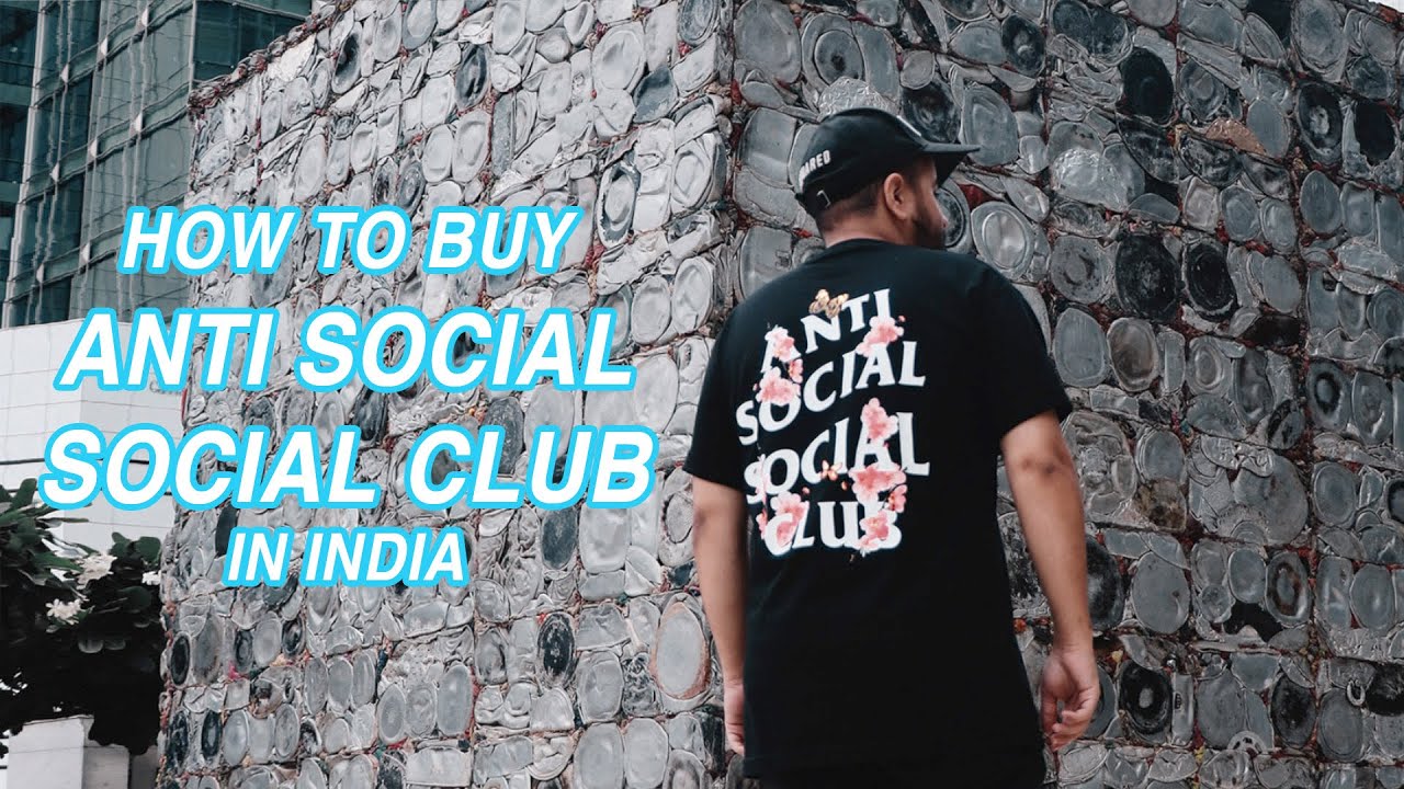 anti social social club t shirt india