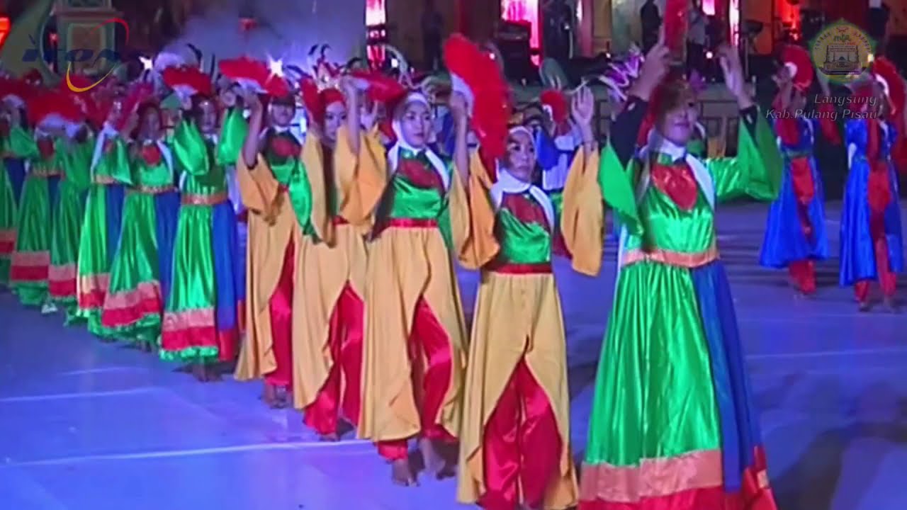 MTQ XXIX KALTENG : Tarian Kolosal Pulang Pisau Berseri