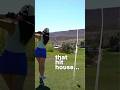 Mei Asks The Boldest Question in Golf 😳⛳️ #golf