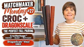 Matchmaker Monday | CrocHeritage™ & Dragon Scale Vinyl for Bag Making ep. 27