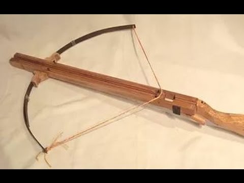 Как Сделать Арбалет / How To Make Crossbow.