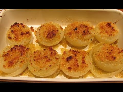 Cipolle gratinate al forno,ricetta semplice e veloce - YouTube