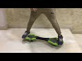 Wave board tricks and skills