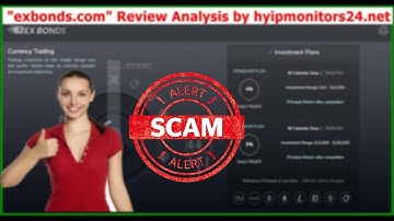 exbonds.com" Review Analysis by hyipmonitors24.net