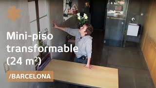A mini-apartment that transforms into infinite spaces