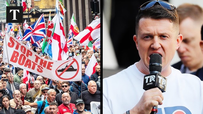 LIVE: Tommy Robinson Leads Anti-Immigration Protest in London